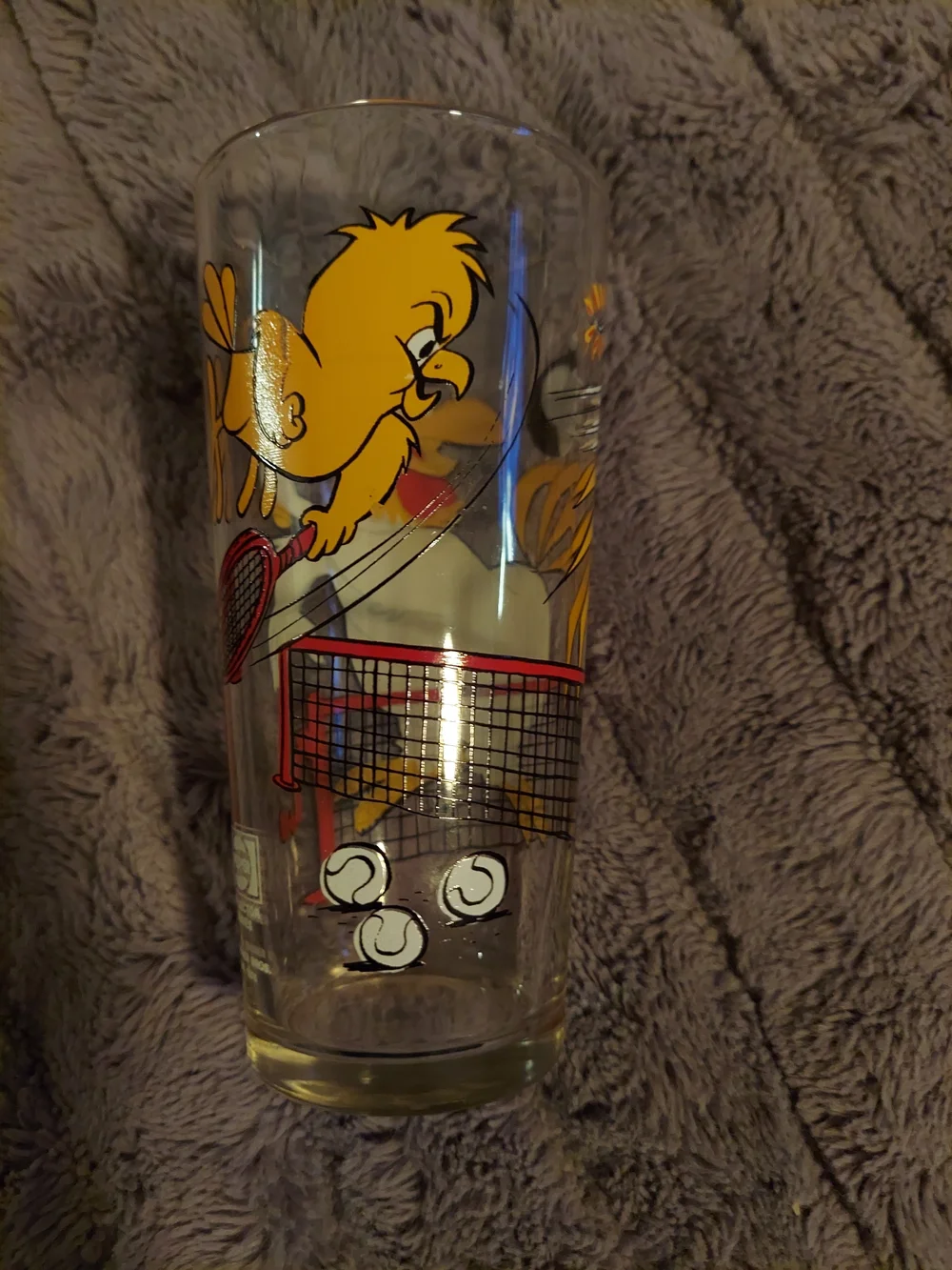 Looney Tunes Collectible Glass - Multi-Character Set in Blue, Green, White